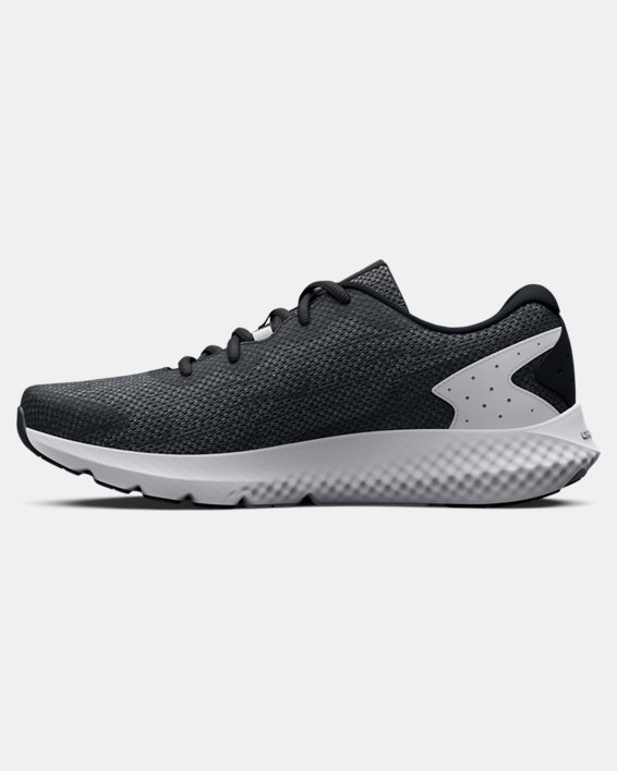 Women's UA Charged Rogue 3 Knit Running Shoes in Black image number 1